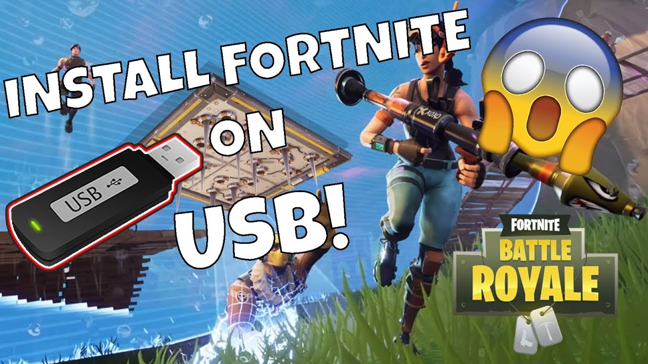 can you put fortnite on a flash drive for mac